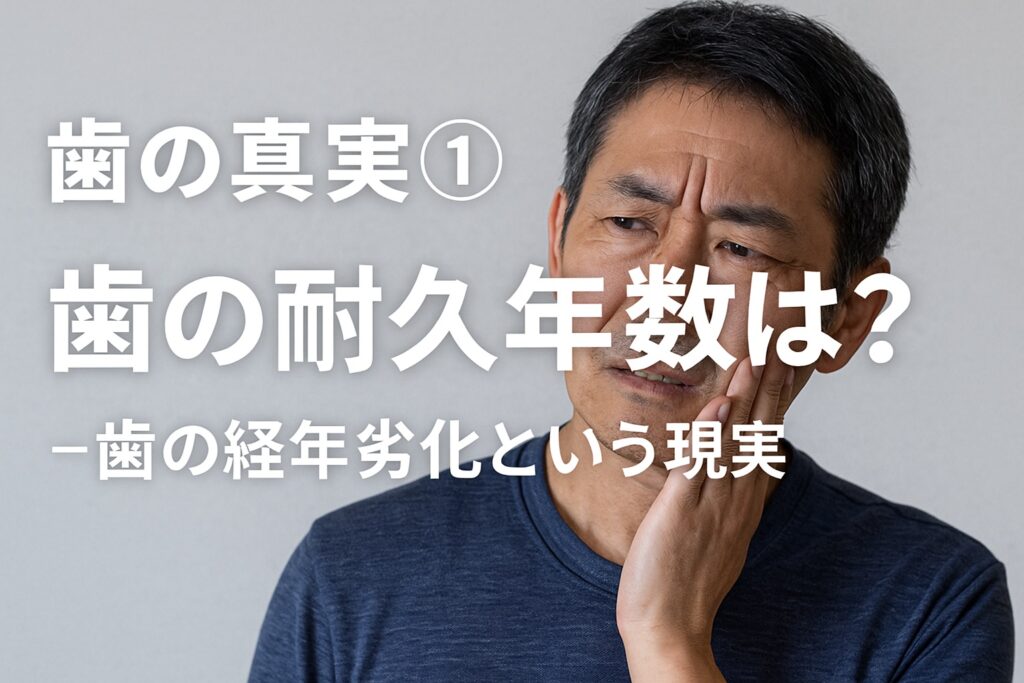 歯の寿命は何年？虫歯がなくても歯が割れる理由を咬み合わせ専門医が解説｜吉本歯科医院（香川県高松市）