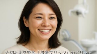 歯を極力削らずに欠損を補う：「接着ブリッジ」が選ばれる理由