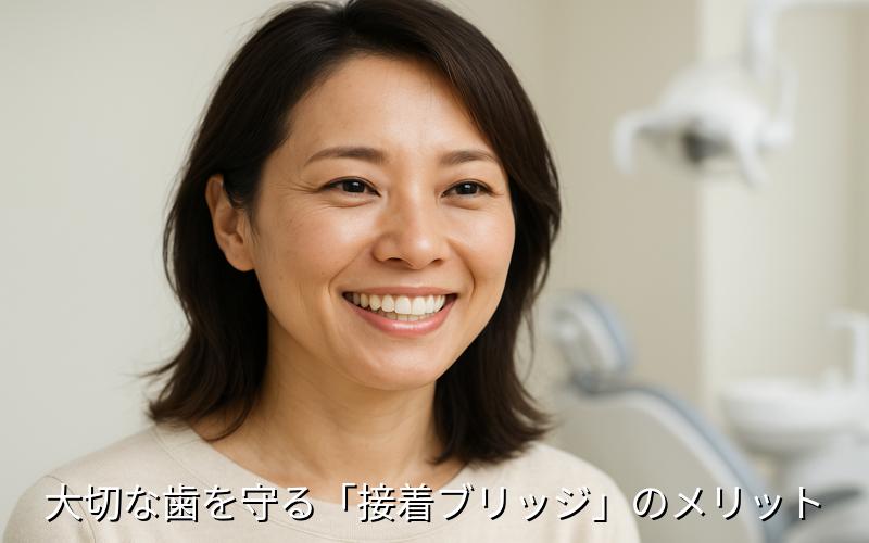 削らないブリッジ治療｜大切な歯を守る「接着ブリッジ」のメリットとは【香川県高松市・咬み合わせ専門 吉本歯科医院】