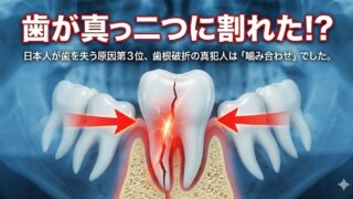 【歯根破折の対策と原因】歯にひび・歯が割れた時どうする？