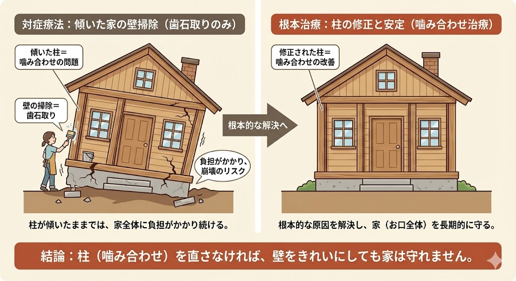 冷たいもので歯がしみる。その原因実は咬み合わせかも|香川県高松市の噛み合わせ専門 吉本歯科医院