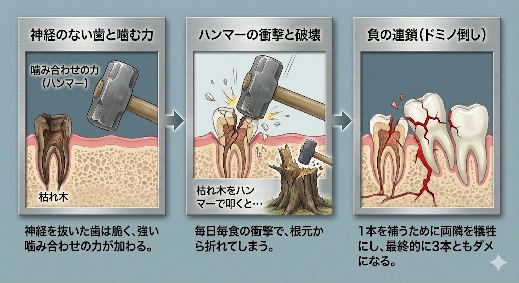 健康な歯を削る「ブリッジ治療」の悲劇をご存知ですか？｜かみあわせ専門の吉本歯科医院【香川県高松市】