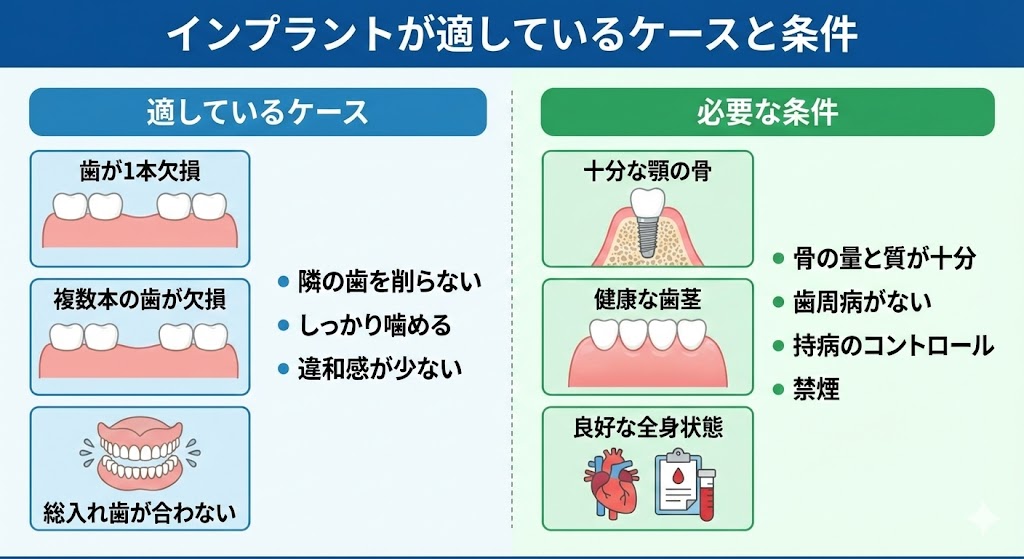 インプラントと接着ブリッジ、私にはどっちが合っていますか？｜咬み合わせ専門の吉本歯科医院【香川県高松市】