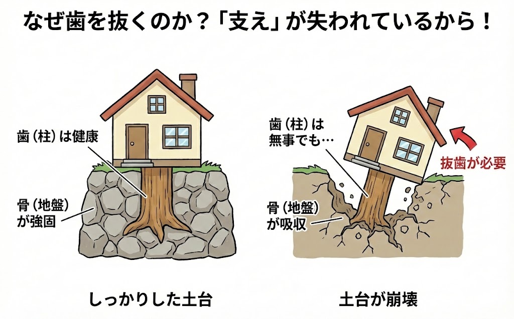 歯を抜きたくない|抜歯と言われた方へ|吉本歯科医院が考える抜歯の基準【香川県高松市】