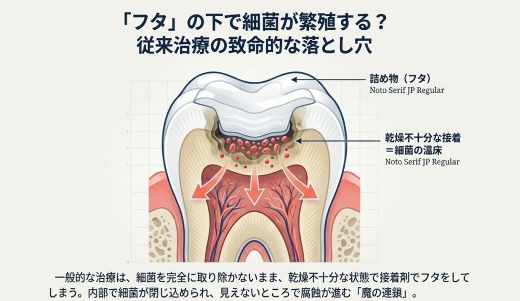 MI治療とは?削る量を抑えるだけでなく“虫歯を繰り返さない”ための新しい視点|香川県高松市の噛み合わせ専門歯科医院 吉本歯科医院