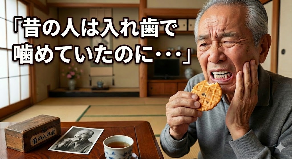 昔の人は入れ歯で噛めていた｜咬み合わせ専門の吉本歯科医院【香川県高松市】