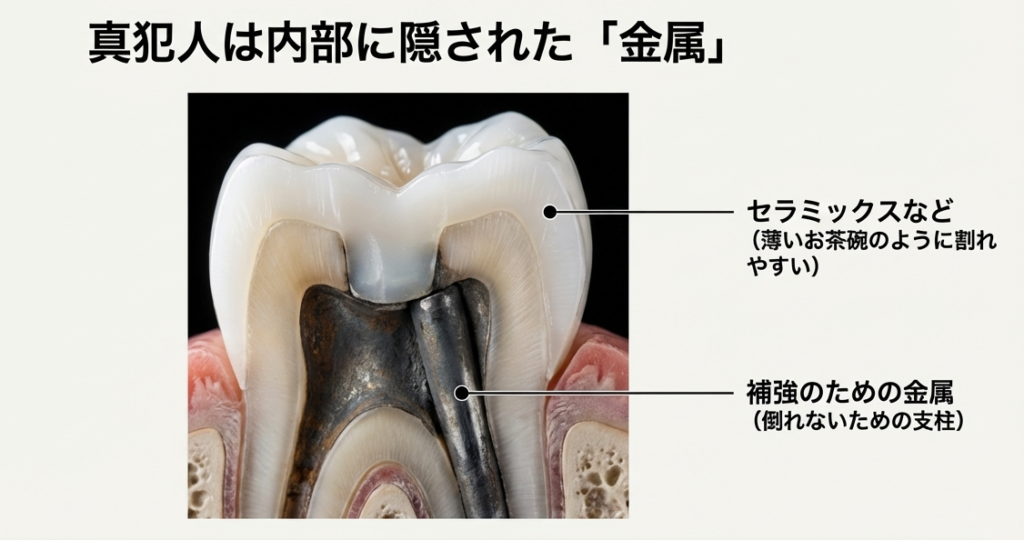 「【香川県高松市】歯や歯茎の黒ずみ、原因は『溶け出す金属』かも?全身の健康を守る治療相談は吉本歯科医院へ」