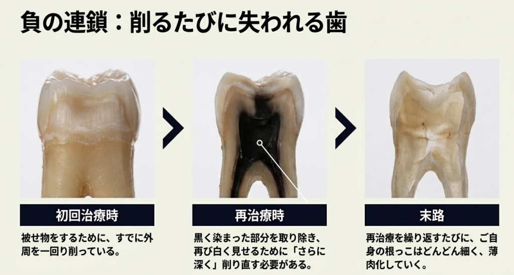 「【香川県高松市】歯や歯茎の黒ずみ、原因は『溶け出す金属』かも?全身の健康を守る治療相談は吉本歯科医院へ」