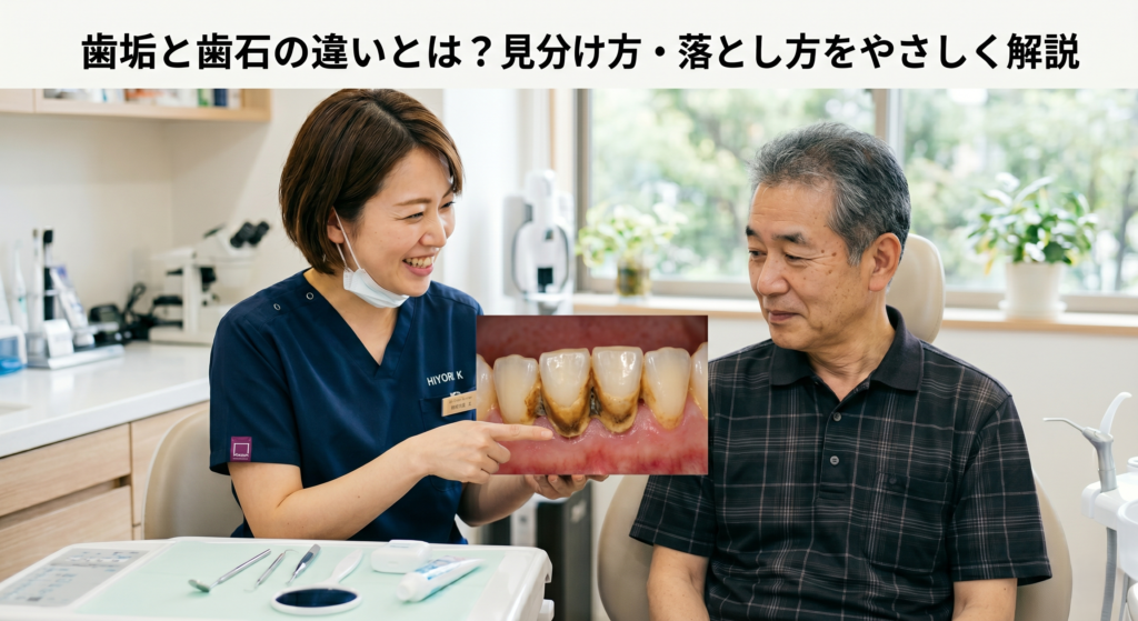 歯垢と歯石の違いとは?見分け方・落とし方をやさしく解説|咬み合わせ専門 吉本歯科医院【香川県高松市】