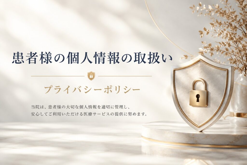 個人情報の取り扱い｜吉本歯科医院