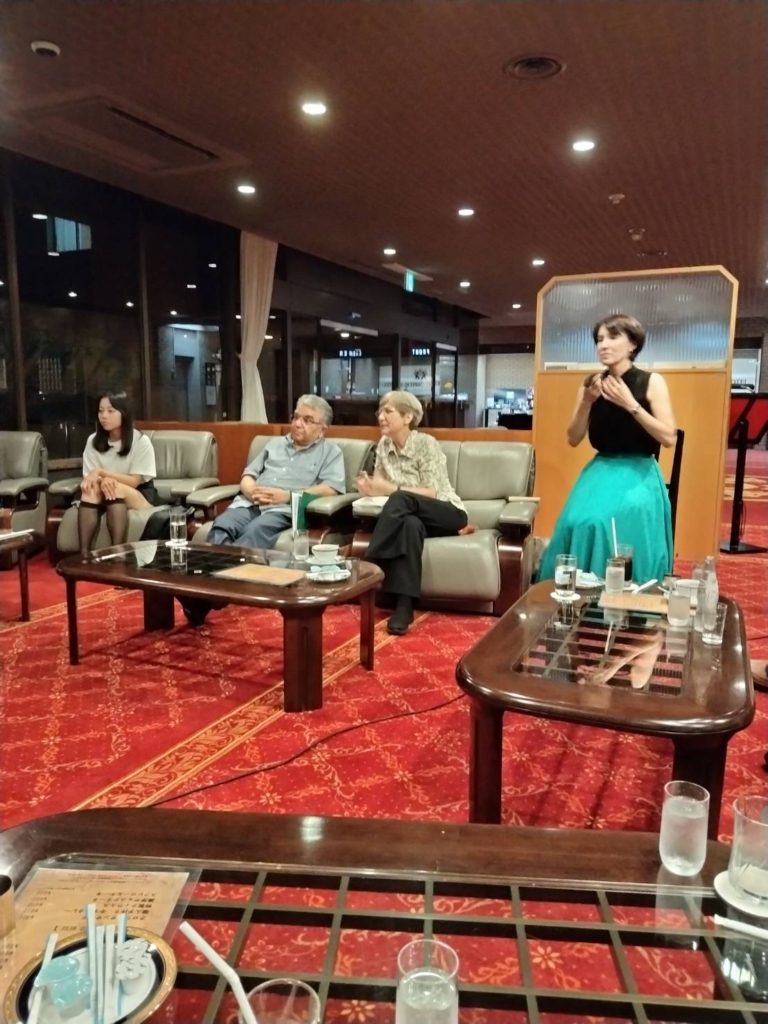 ジャバヘリさん来日｜キャシー平野さんの素晴らしい同時通訳に感動