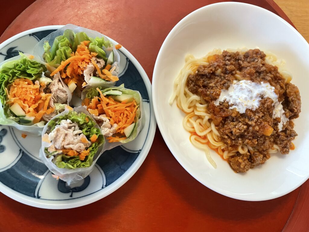 香川県高松市の職場のまかないご飯｜吉本歯科医院の今日のお昼ご飯