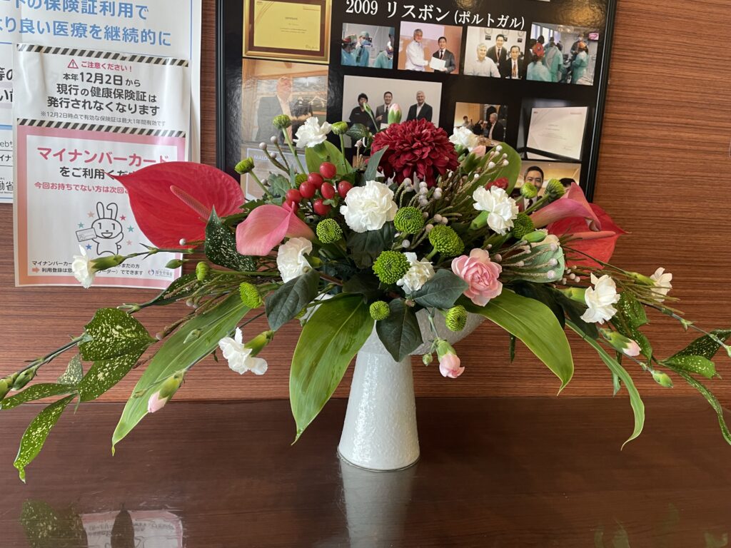 今週のお花｜香川県高松市のかみ合わせ専門歯科　吉本歯科医院